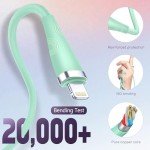 Yavud MFi Certified Lightning Charger Cable 3-Pack