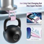 Yavud MFi Certified Lightning Charger Cable 3-Pack