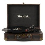 Portable Retro Vinyl Record Player with Speakers