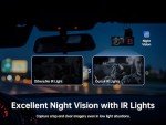 Pelsee P2 Trio 4K Wi-Fi Dash Cam Bundle