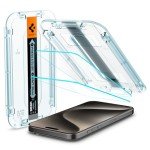 Spigen EZ Fit iPhone 15 Pro Max Screen Protectors