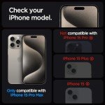 Spigen EZ Fit iPhone 15 Pro Max Screen Protectors