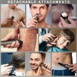 Hatteker 8-in-1 Cordless Beard Trimmer Kit