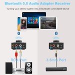 YMOO Bluetooth 5.3 HiFi Music Receiver Adapter