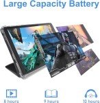 10-Inch Android 13 Tablet with Case and Cameras