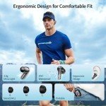 Bluetooth 5.4 Wireless Earbuds with Deep Bass