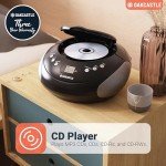 OAKCASTLE CD250: Portable Bluetooth CD Boombox