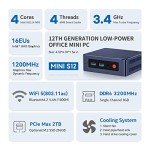Beelink MINI-S12 Mini PC with Intel N95 Processor