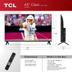 TCL 43" Full HD Smart TV with Google TV