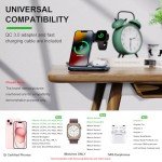 Minthouz 3-in-1 Fast Wireless Charging Station