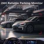 IBAYE 2.5K QHD Dual Dashcam with 32GB SD Card