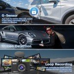 IBAYE 2.5K QHD Dual Dashcam with 32GB SD Card