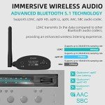 1Mii DS500 HiFi Bluetooth 5.1 Audio Receiver