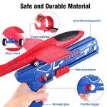Foam Glider Plane Toy with Catapult Launcher