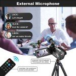 Hojocojo YouTube Vlogging Camera for Creators