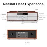 Retro Bluetooth Micro Audio Player with Remote