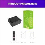 BOXPUT Mini Android TV Box 4K Ultra HD