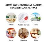Xhwykzz Portable Door Lock for Added Safety