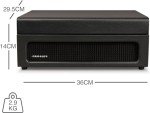 Crosley Voyager Bluetooth Portable Turntable - Black