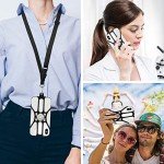 Silicone Phone Lanyard with Adjustable Neck Strap
