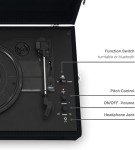 Crosley Voyager Bluetooth Portable Turntable - Black