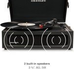 Crosley Voyager Bluetooth Portable Turntable - Black