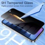 JETech iPhone 15 Pro Privacy Screen Protector 2-Pack