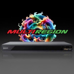 Multi-Region 4K Blu-ray Player with WiFi & Bluetooth