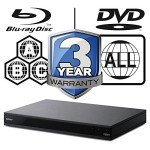 Multi-Region 4K Blu-ray Player with WiFi & Bluetooth