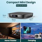 Multi-Region Mini DVD Player with HDMI Cable