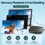 Multi-Region Mini DVD Player with HDMI Cable