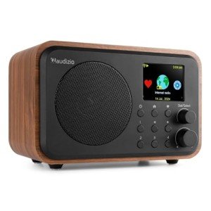 Audizio Vicenza Bluetooth WiFi Internet Radio - Dark Wood