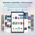 FLYCOAY 10.4" Android Tablet with Keyboard & Mouse