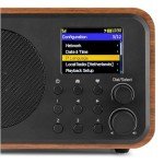Audizio Vicenza Bluetooth WiFi Internet Radio - Dark Wood