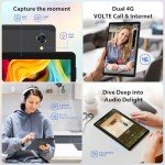 FLYCOAY 10.4" Android Tablet with Keyboard & Mouse