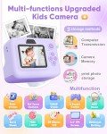 Kids Instant Print Camera for Ages 3-12