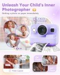 Kids Instant Print Camera for Ages 3-12