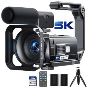 CAMWORLD 5K Video Camcorder for Stunning Footage