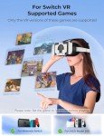DEVASO Enhanced VR Headset for Nintendo Switch