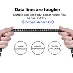 3-Pack Nylon Braided Lightning Charger Cable 3FT
