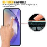 WFTE 2-Pack Tempered Glass Screen Protector for Galaxy A54