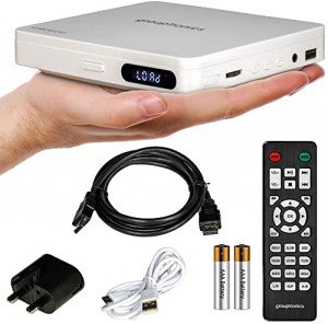 Grouptronics Mini HDMI DVD Player with Remote 1080p