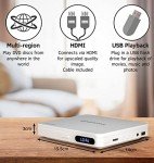 Grouptronics Mini HDMI DVD Player with Remote 1080p
