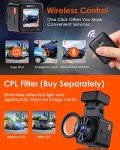 VANTRUE E1 2.7K HDR WiFi Dash Cam
