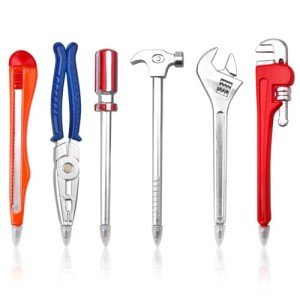 Fun 6-Piece Unique Ballpoint Pen Set