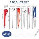 Fun 6-Piece Unique Ballpoint Pen Set