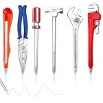 Fun 6-Piece Unique Ballpoint Pen Set