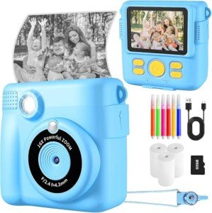 Kids' 1080p HD Digital Camera with 32GB SD Card