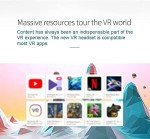 Bluetooth VR Headset for Phone with 110° FOV