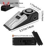 Adjustable Door Stop Alarm with 120DB Sound